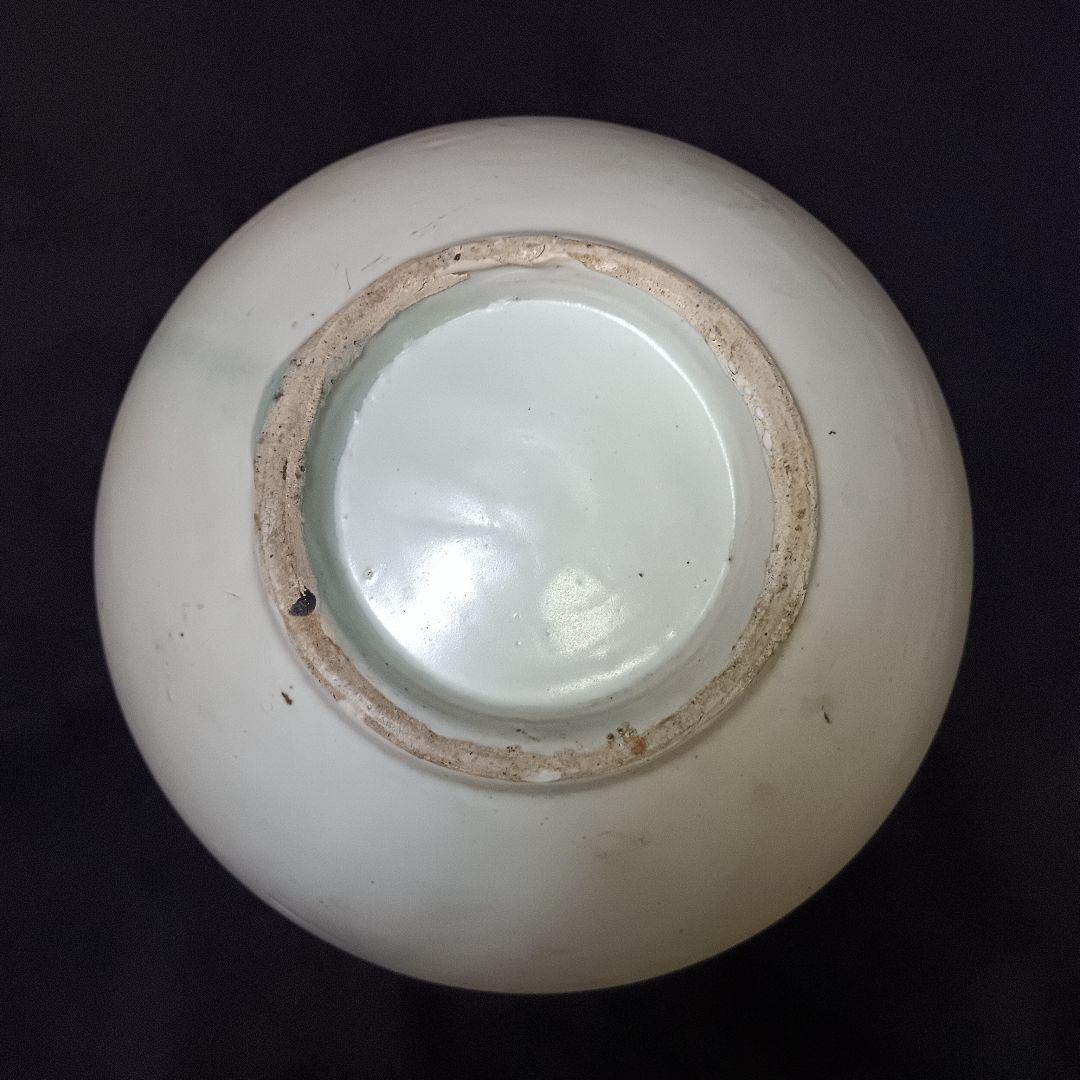 朝鮮白磁 丸型壺