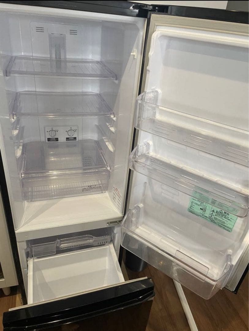 配送料込　MITSUBISHI MR-P17Z-B 冷蔵庫 サファイアブラック