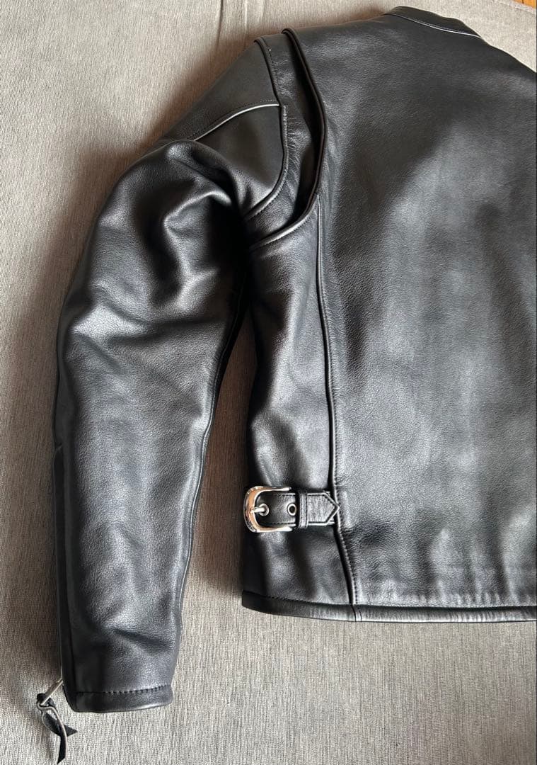 カドヤ(KADOYA)K'S LEATHER FPS-2-SFTレザーシングルL