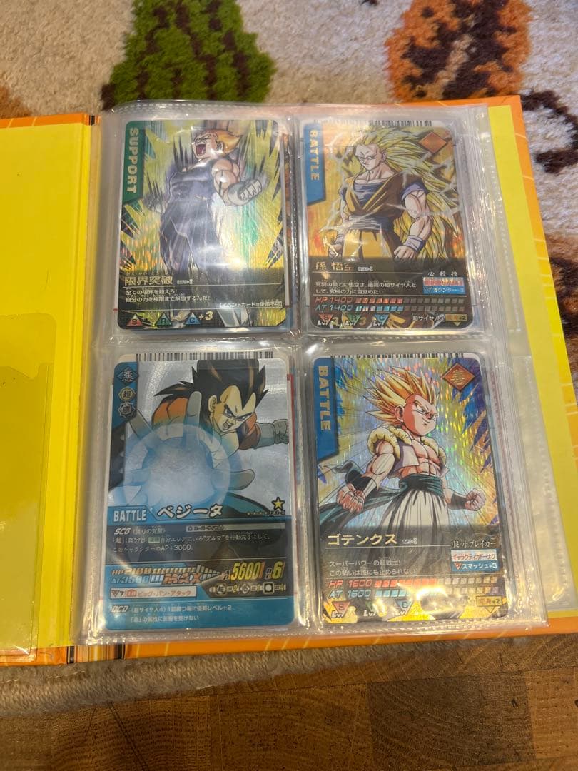 データカードダス ドラゴンボールZ まとめ売り 爆レア 激レア ファイル付き