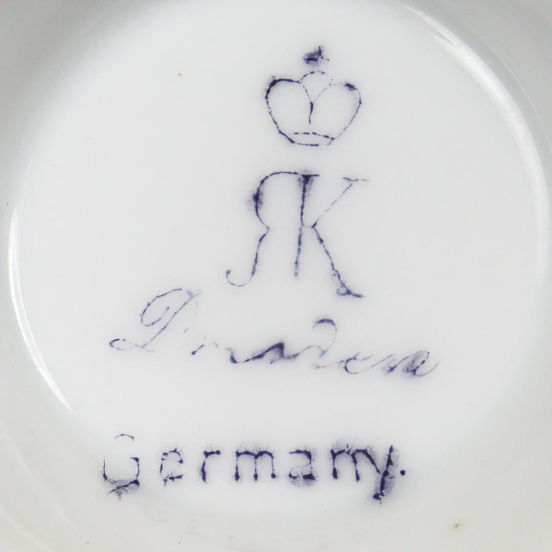 リヒャルト クレム工房 ワトー画 チョコレートカップ＆ソーサー