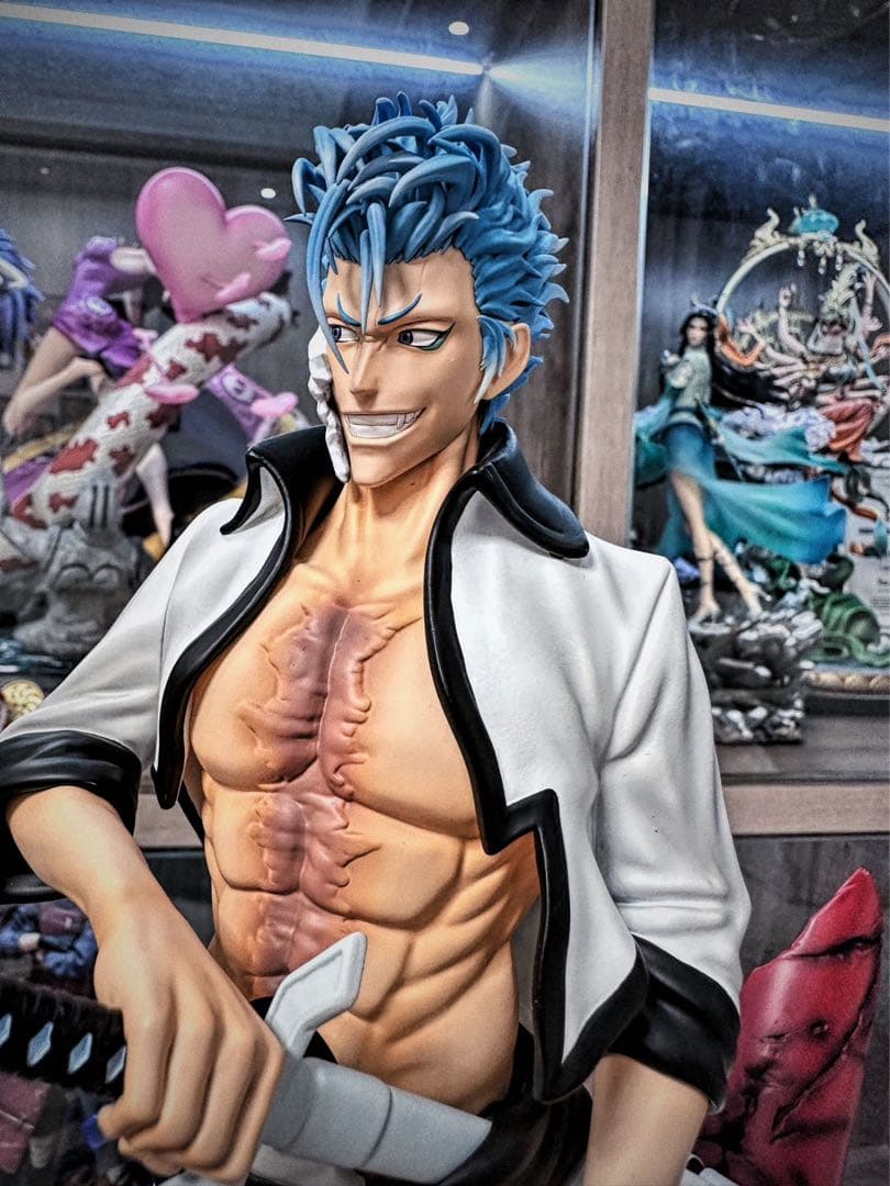BLEACH  黒衣少年図 グリムジョー  ガレージキット ガレキ スタチュー⑨
