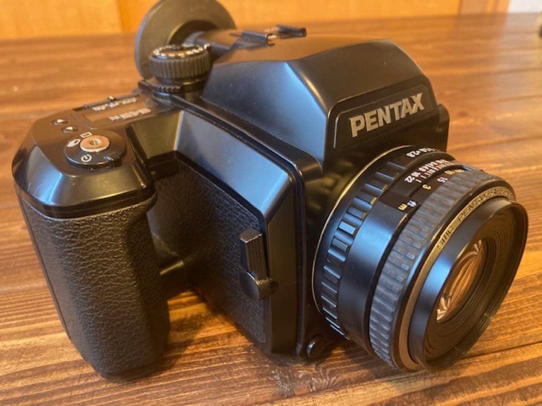【付属品多数】PENTAX645N /レンズ4本/ストロボ/その他