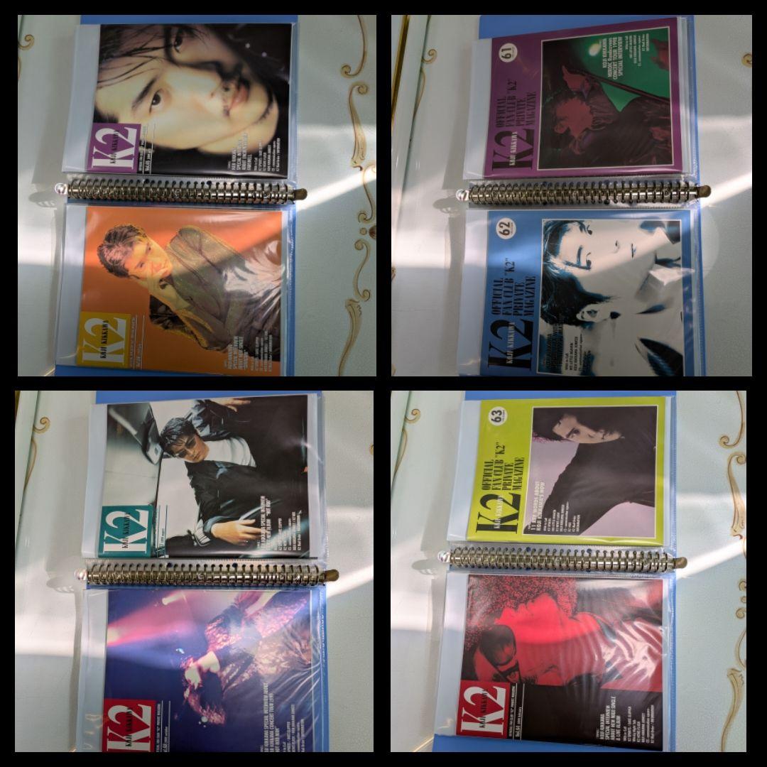 ココアです。 美品　吉川晃司 ファンクラブ「K2」会報誌まとめ売り58冊