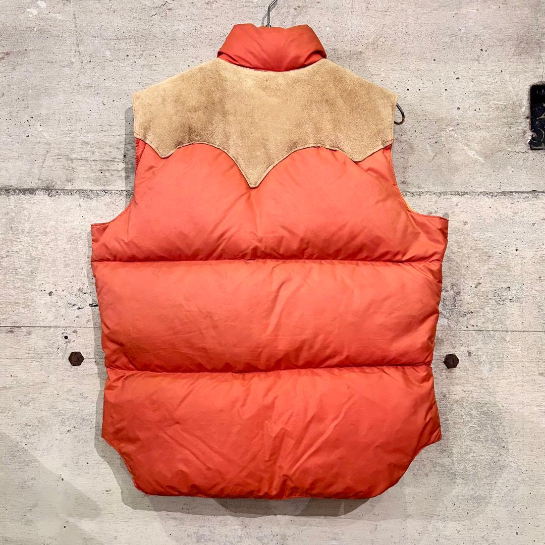 70s USA製 ROCKYMOUNTAIN ロッキーマウンテン ダウン ベスト