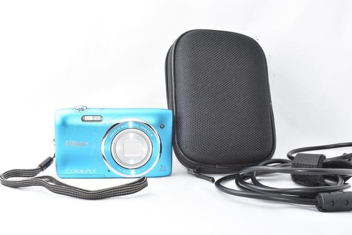 ニコン nikon coolpix S3500 ブルー
