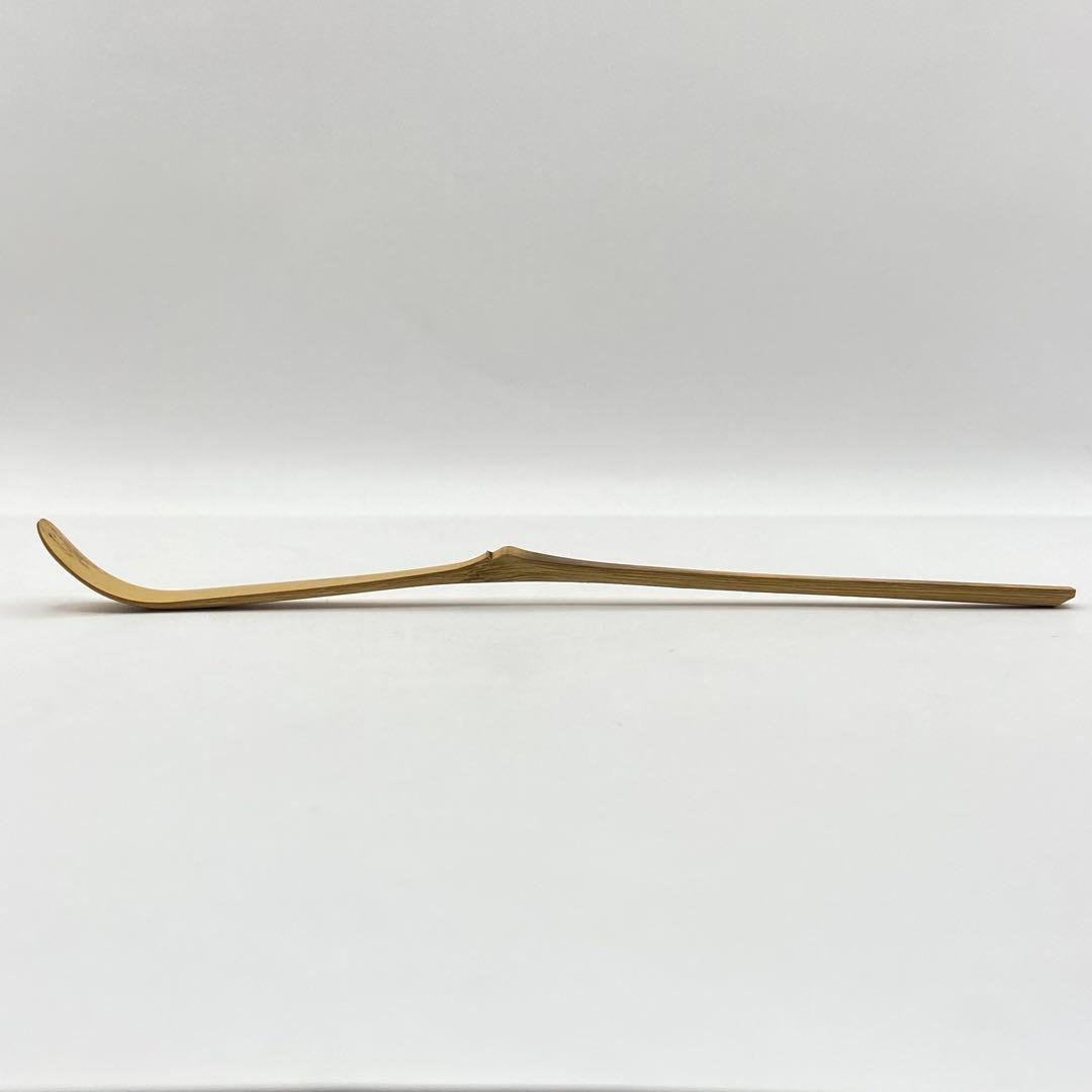 茶杓 「明歴々」 大徳寺 藤井誡堂書付　共筒・共箱入　茶道具　茶器　竹工芸　染竹