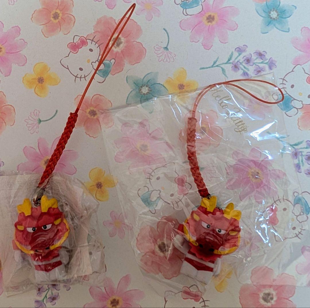 公*o様 【特希少】ハローキティ　根付け　オリジナル干支　14個おまとめ（不揃い