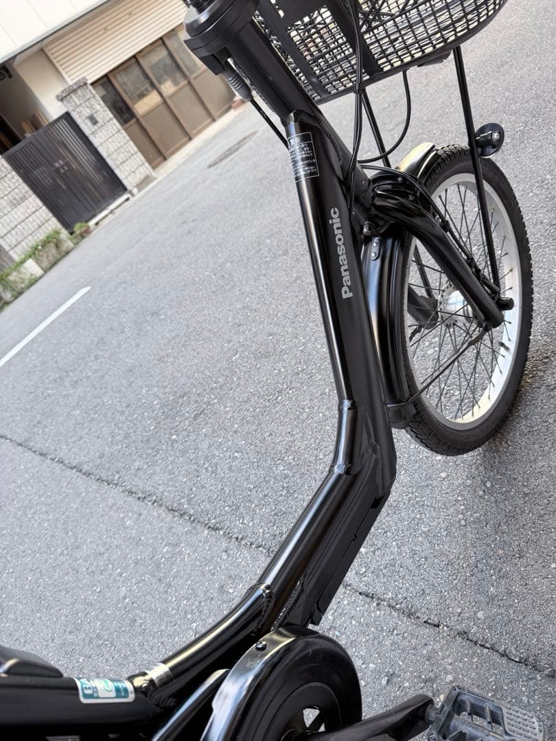 大阪府　パナソニック 電動アシスト自転車 チャイルドシート付き