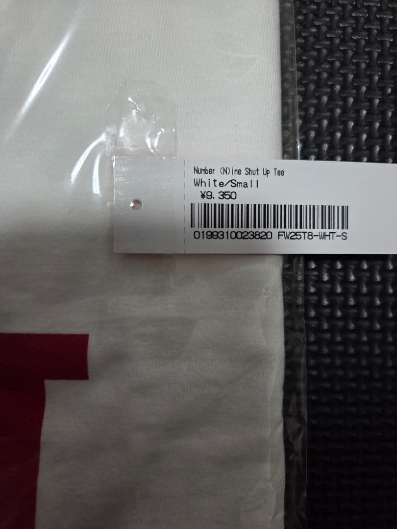 Supreme/Number (N)ine Shut Up Teeホワイト S