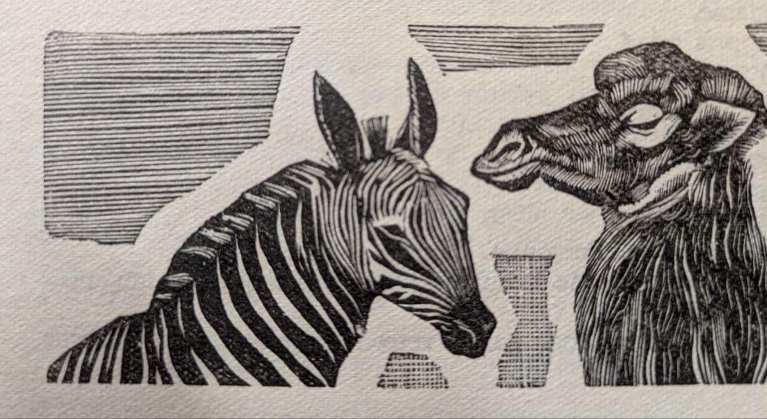 ラスト1点　Aa藤田嗣治の木版画　1925年制作