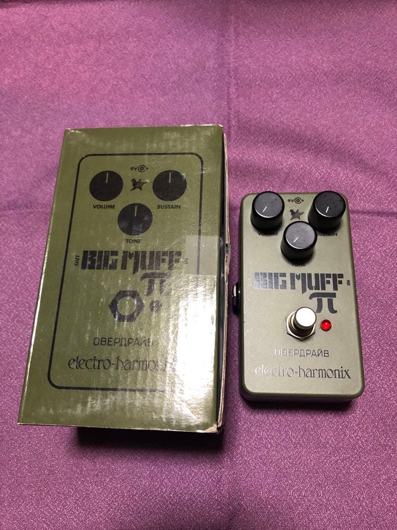 GREEN RUSSIAN BIG MUFF Pi エフェクター