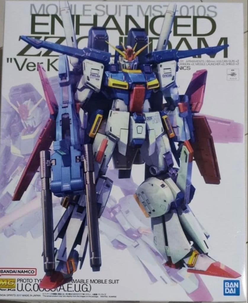 新品未開封　MG 1/100 強化型ダブルゼータガンダム Ver.Ka