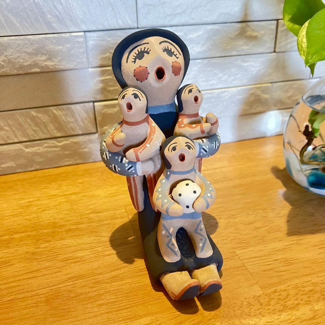 【現地購入】ネィティブアメリカン　ストーリーテラー人形　1990年代