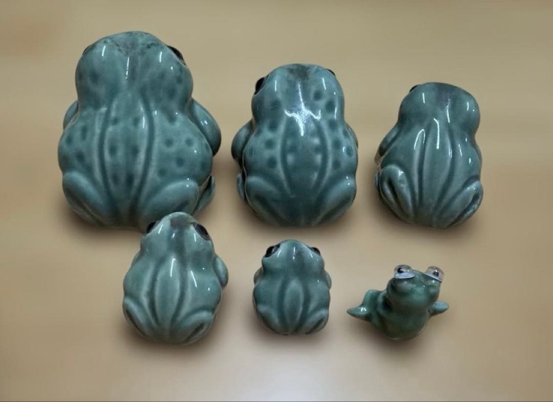 カエル 蛙 frog 置物 縁起物 インテリア 30点 レア 希少 まとめ売り