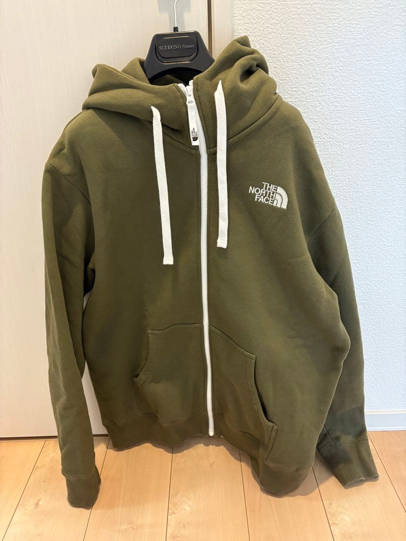 THE NORTH FACE オリーブ フルジップフーディ Lサイズ