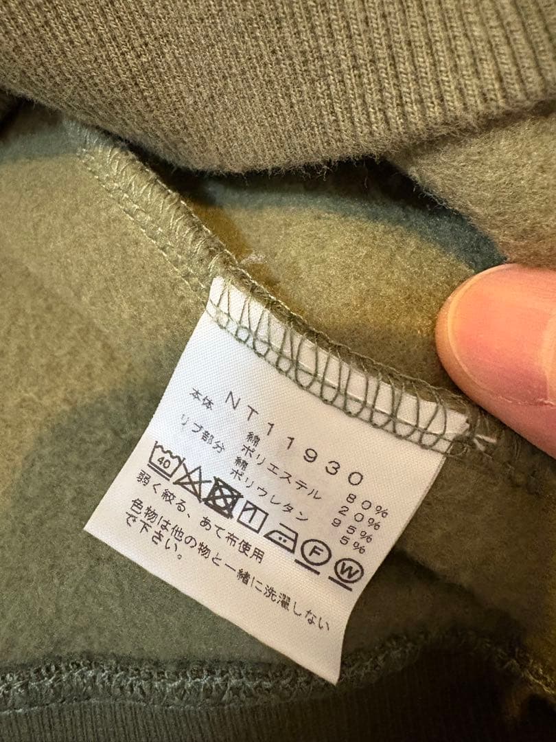 THE NORTH FACE オリーブ フルジップフーディ Lサイズ