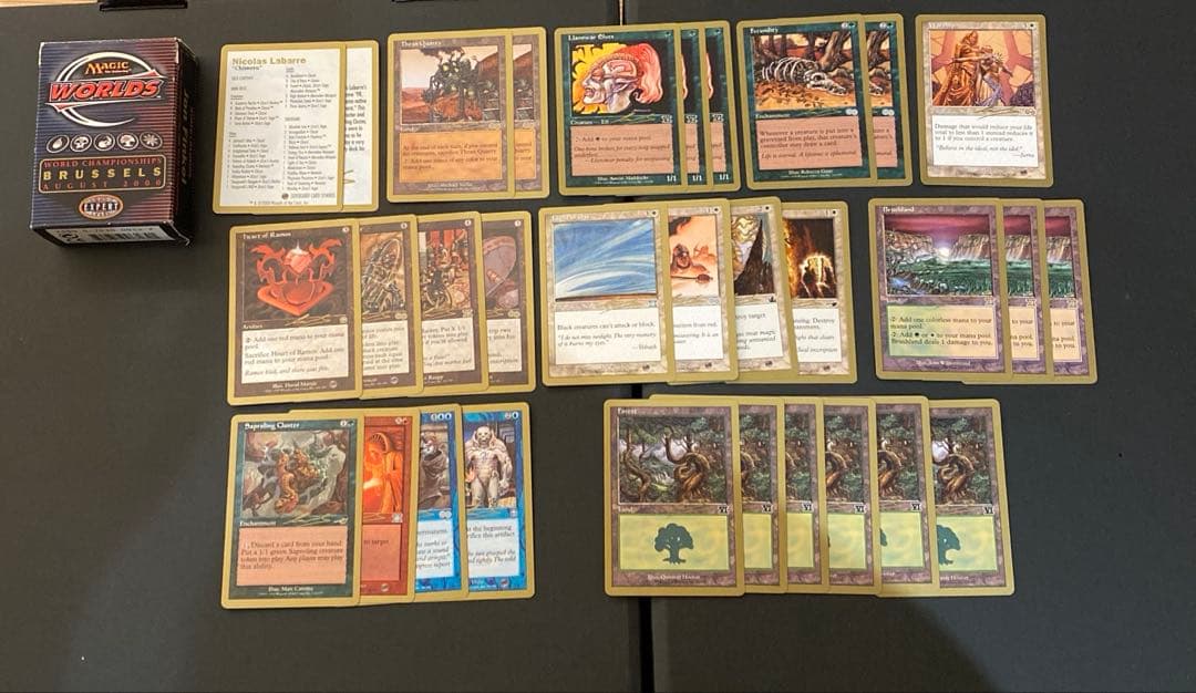 MTG 金枠 worlds championship2000 デッキ まとめ売り