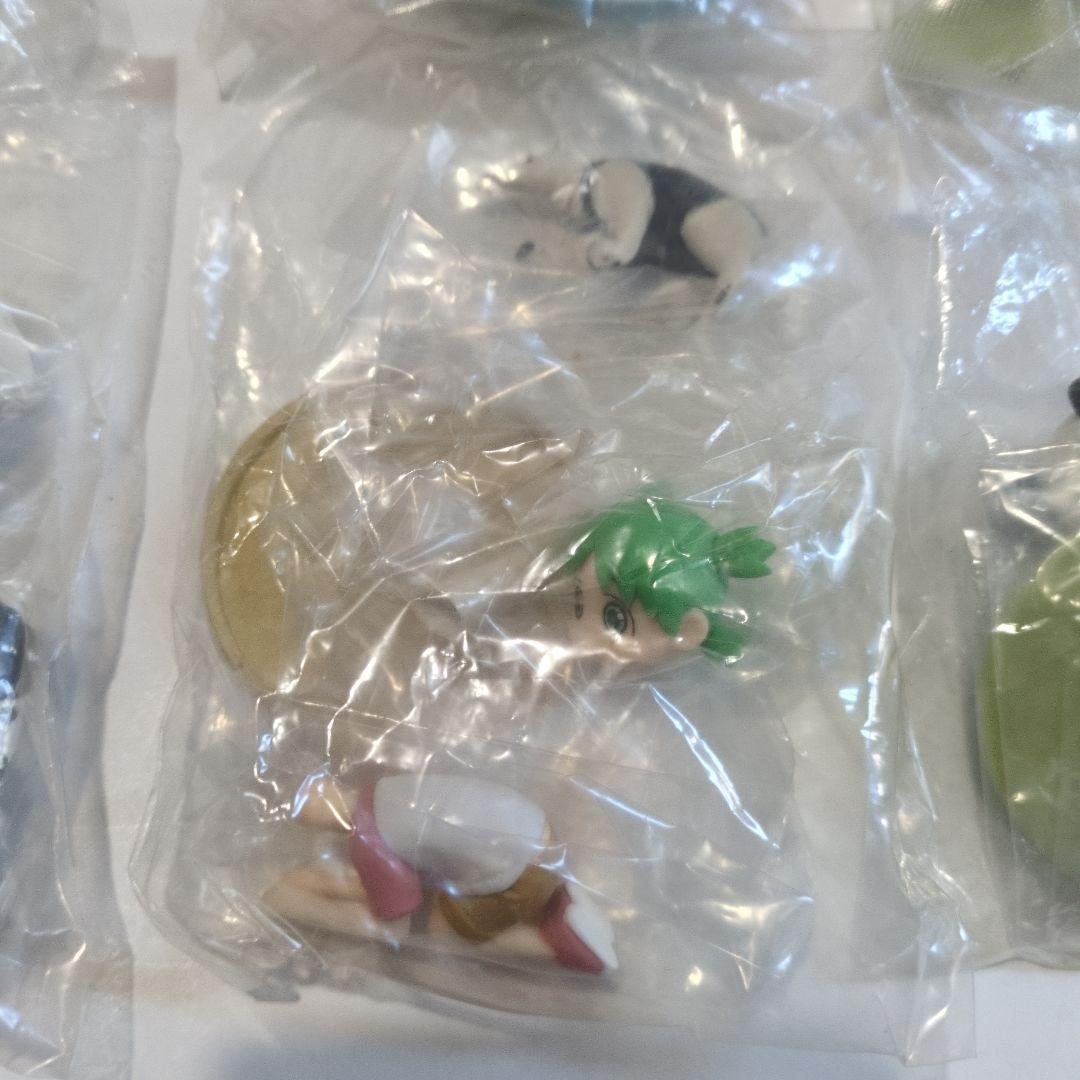 よつばと　しろとくろのどうぶつ　フィギュア　８点セット