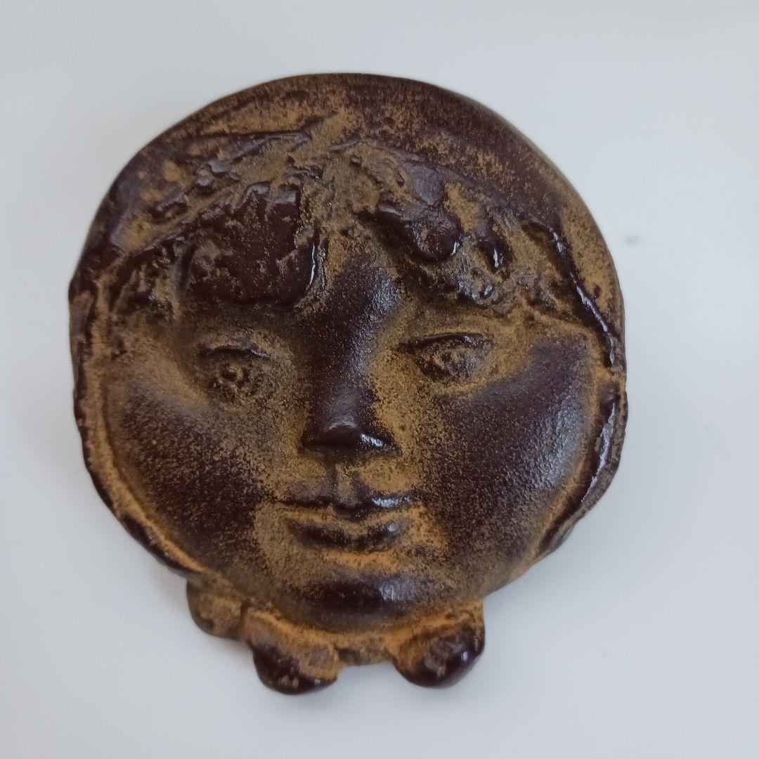 佐藤忠良　風韻　ブローチ　地の少女　ペーパーウェイト