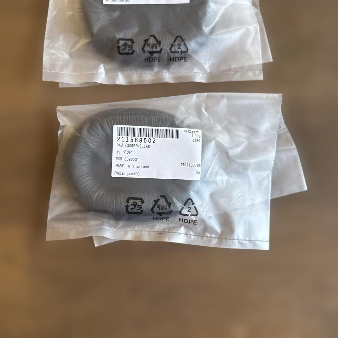 『新品イヤーパッド付き』SONY MDR-CD900ST 有線ヘッドホン　中古
