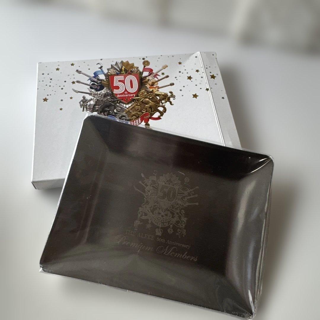 THE ALFEE 50周年プレミアムメンバー 記念DVD &記念トレー