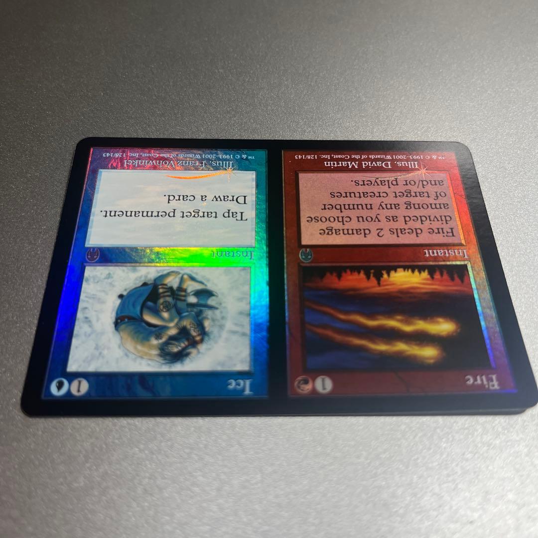 ②MTG foil 《火+氷/Fire+Ice》[APC]英語