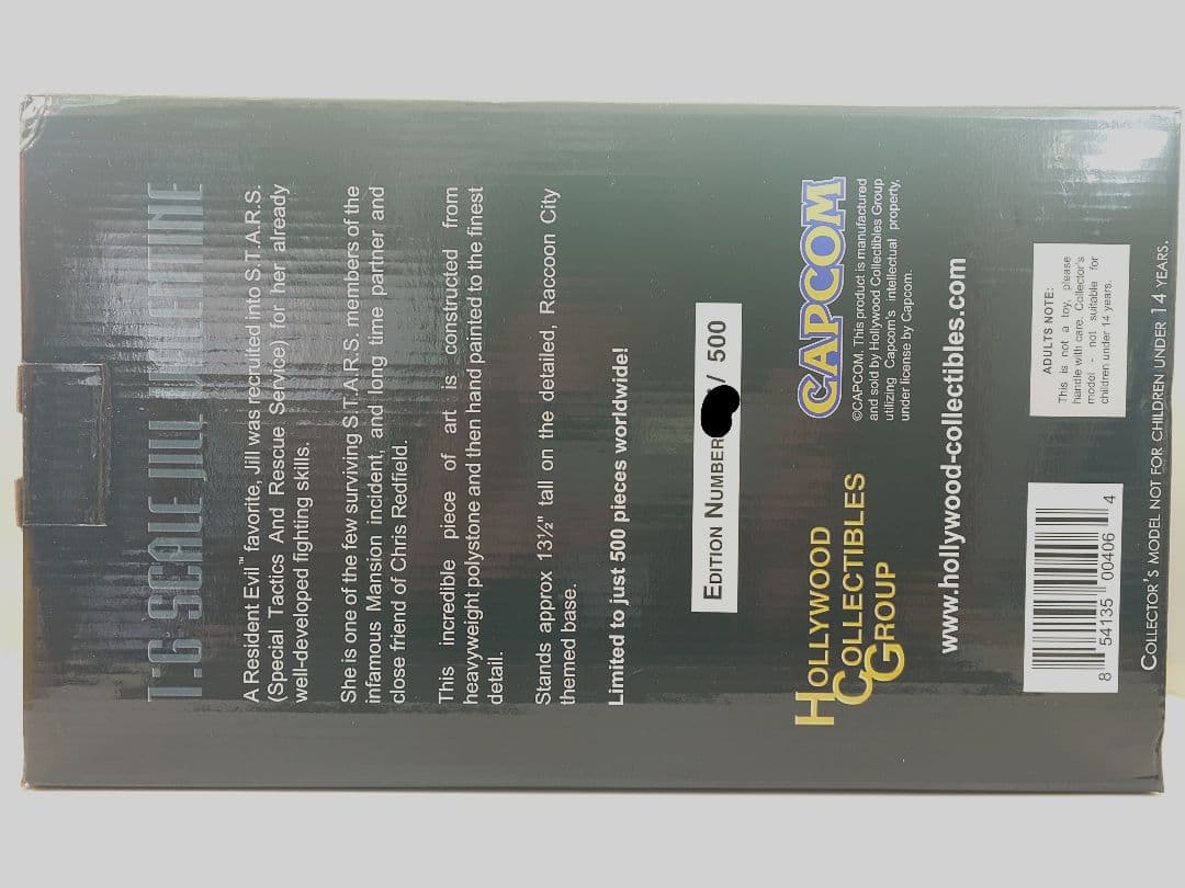 限定500体 バイオハザード ジル・バレンタイン フィギュア スタチュー