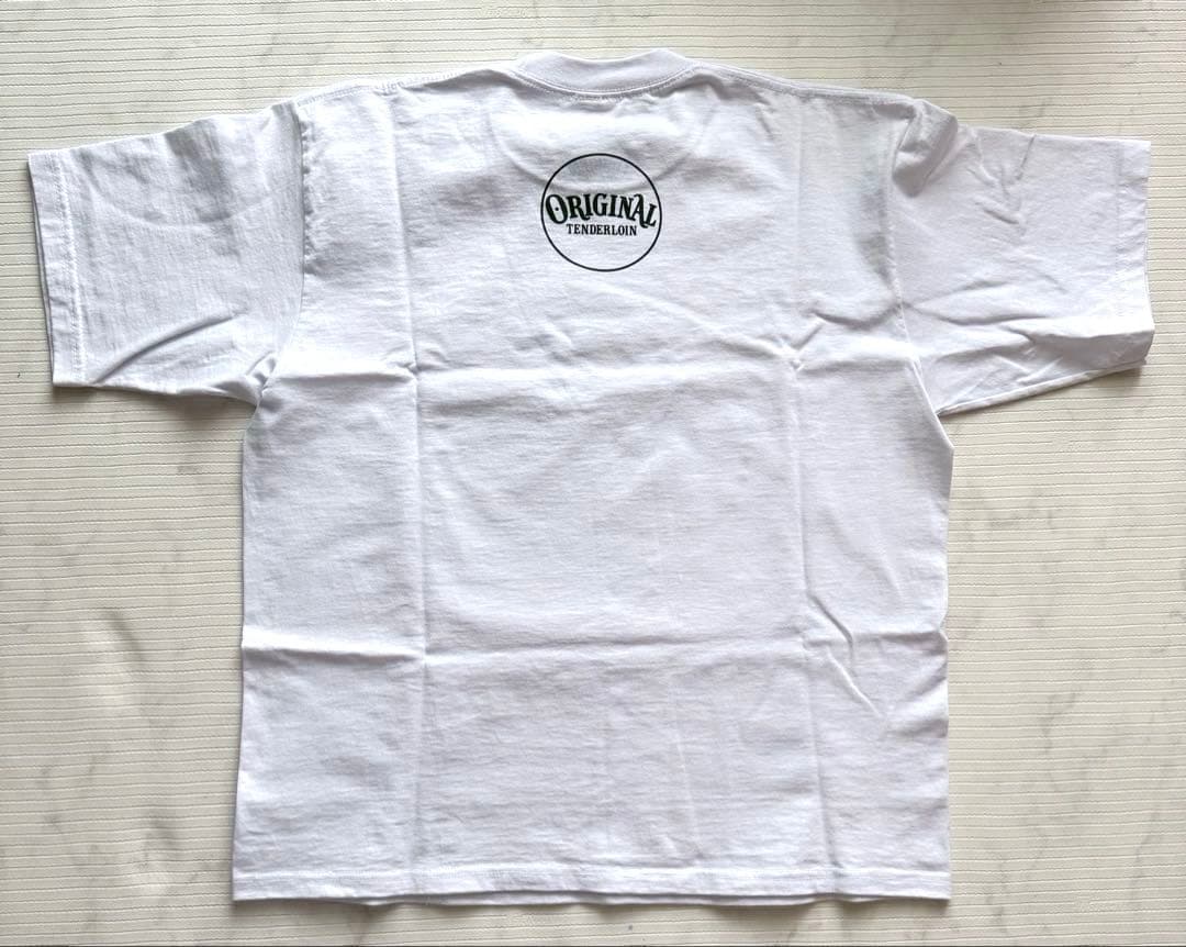 テンダーロイン　TENDERLOIN Tシャツ 白 XL