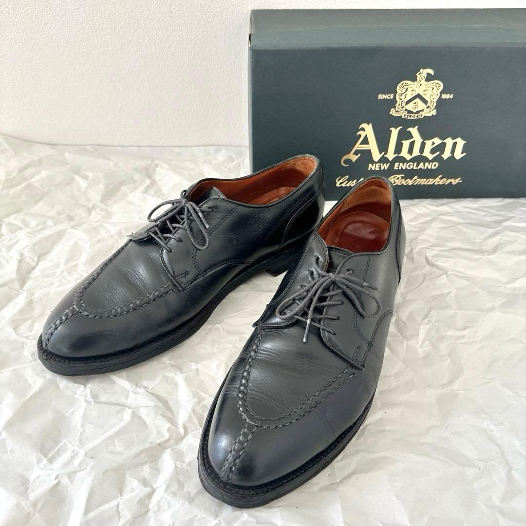 バ*ア様 Alden 961 Uチップ オールデン ブラック