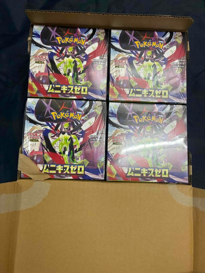 ポケモンカード　ムニキスゼロ　シュリンク付き　12BOX