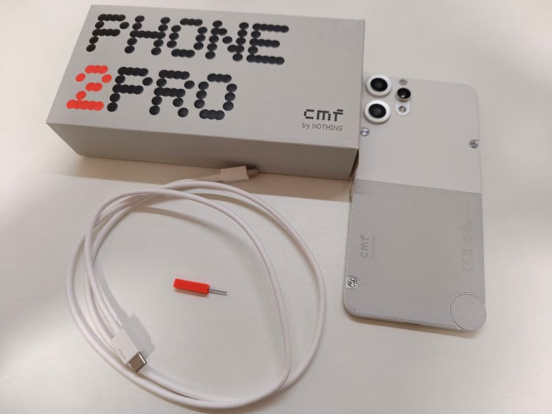 【国内版 256GB】CMF Phone 2 Pro ホワイト