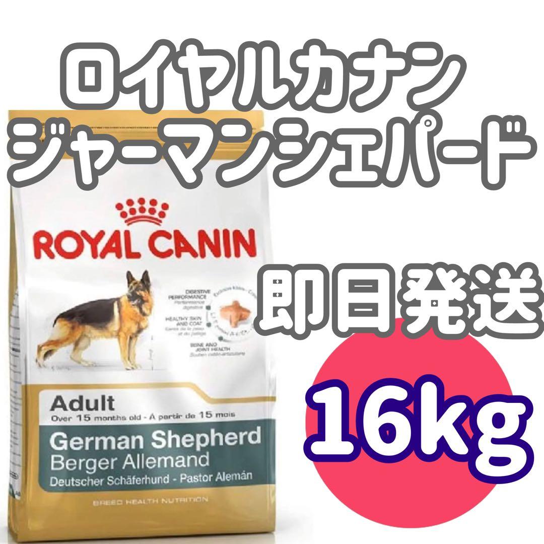 次回入荷未定【16kg】ロイヤルカナン ジャーマンシェパード 成犬～高齢犬用