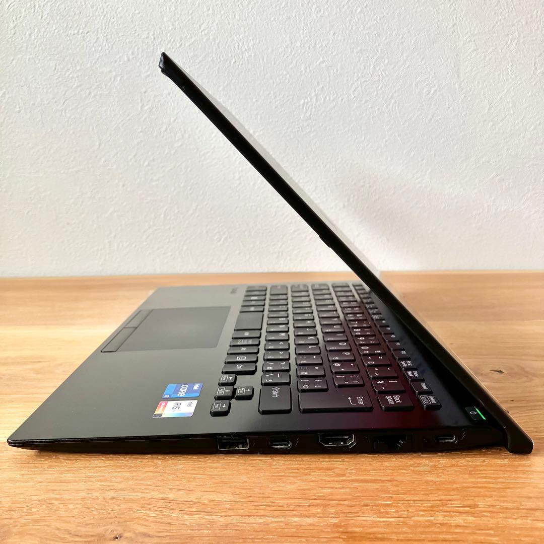 バッテリー良好/32G/VAIO/SSD/Windows11/黒/ノートパソコン