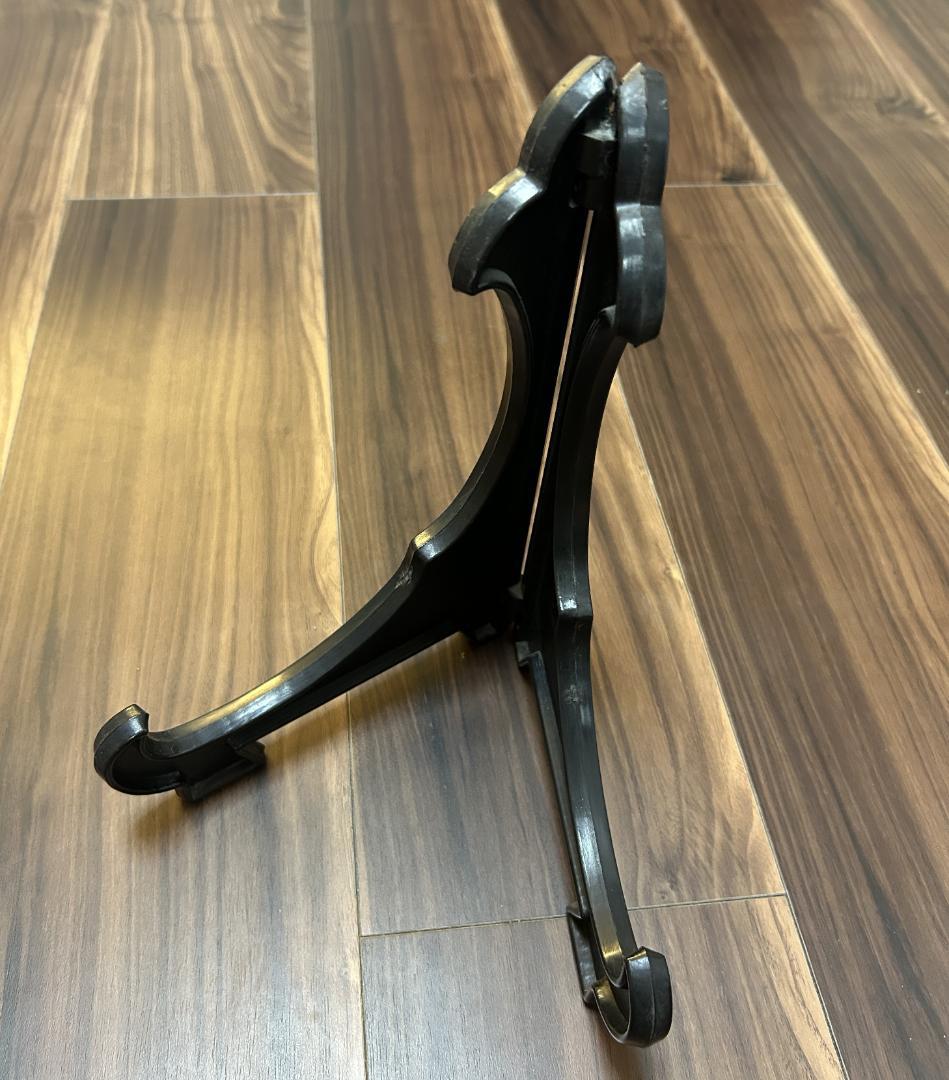 九谷焼 掬翠 作 金襴手 飾皿 大皿 直径36cm 共箱付 昭和九谷