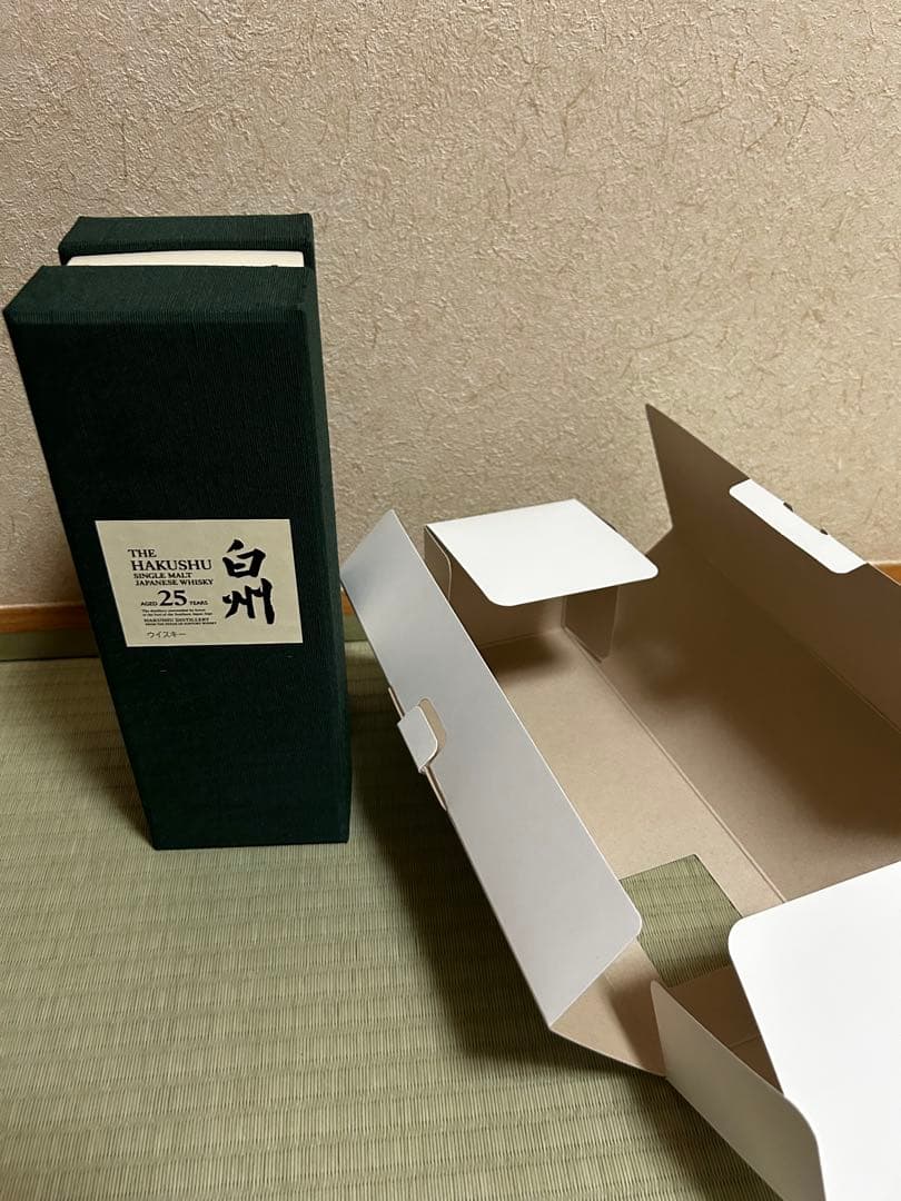 空箱 白州 25年 空箱