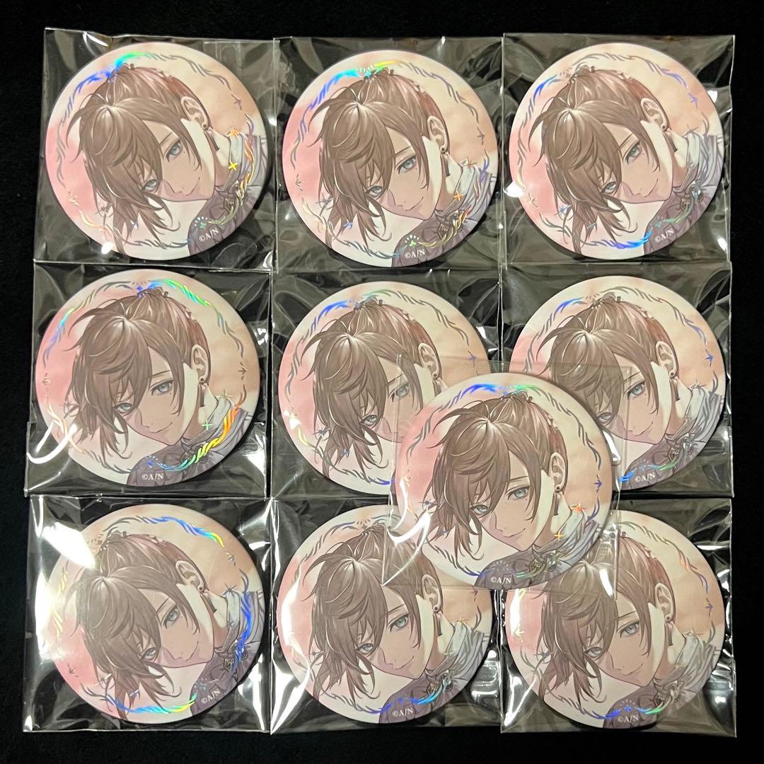にじさんじ ART ランダムマット箔押し缶バッジ 叶 10個