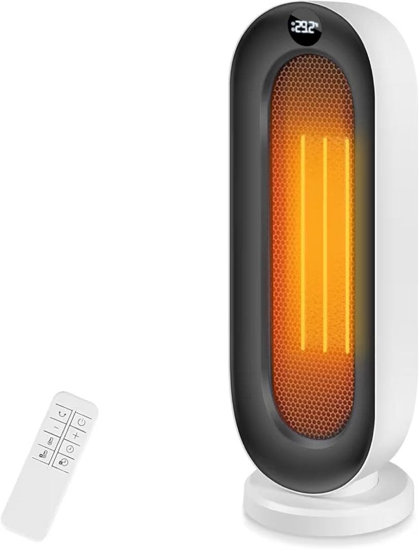 セラミックヒーター 2秒速 暖暖房器具 節電対策 省エネ 1200W 大風量