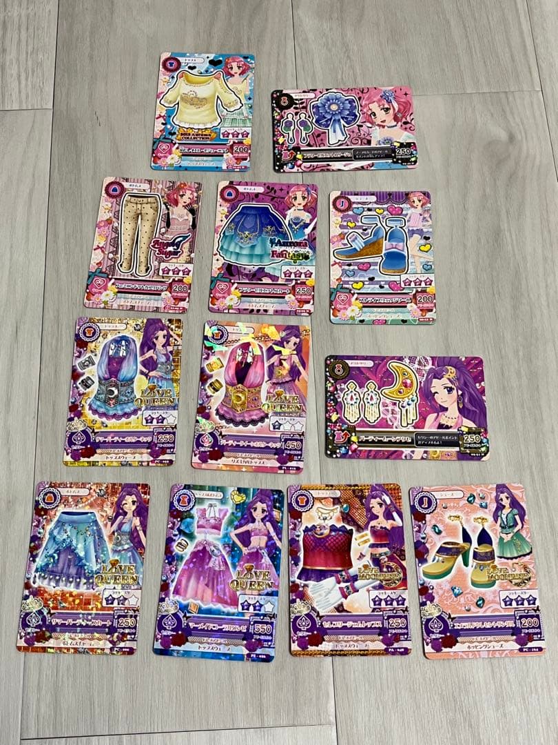 アイカツ　カード　105枚