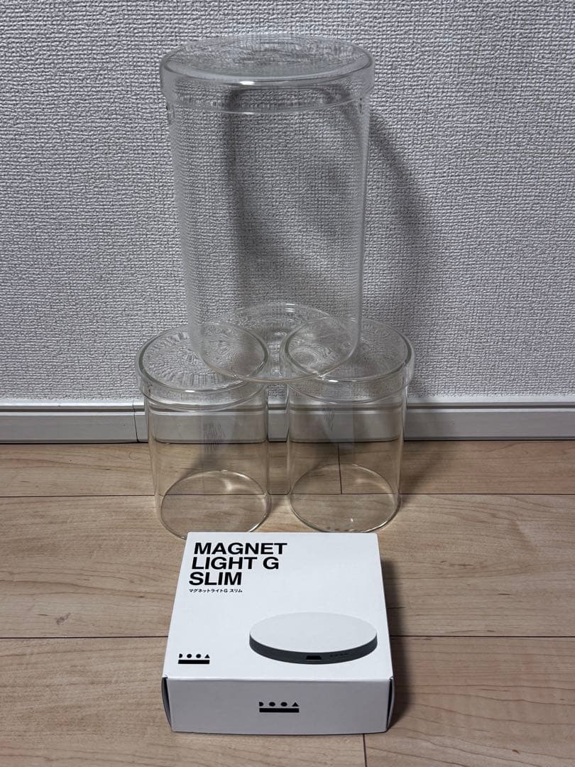 DOOA ガラスポットMARU95.130 マグネットライトGスリムセット