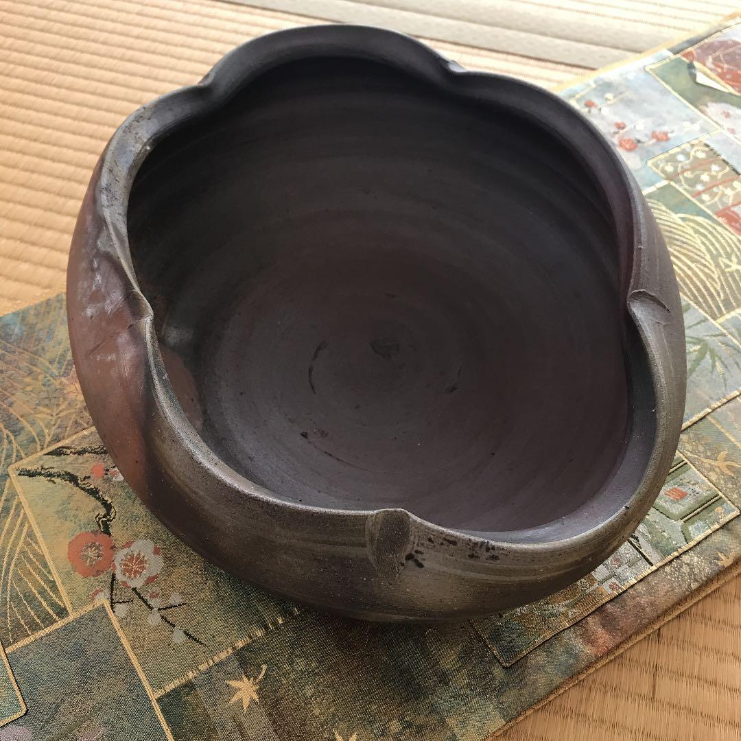 備前焼 大鉢　藤原 雄