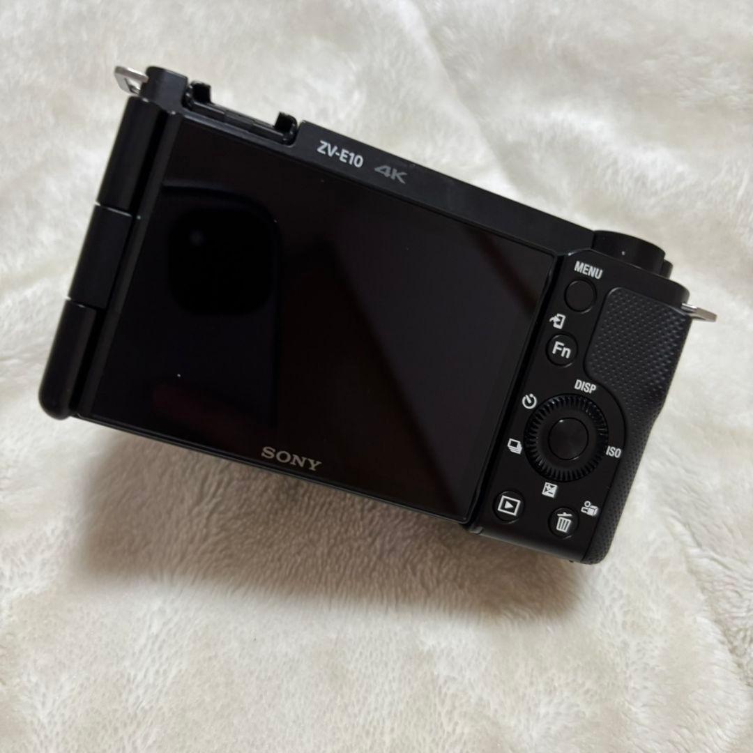 【美品】SONY VLOGCAM ZV-E10 レンズキット ZV-E10L B