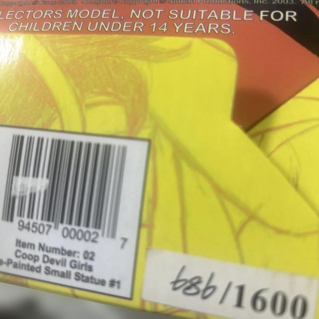 Coop Devil Girlsクープスタチュー　世界限定1600体デビルガール