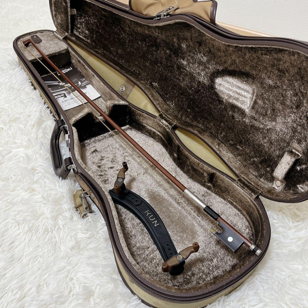 【美品】SUZUKI バイオリン No.520 4/4 1994年製 弓 杉藤