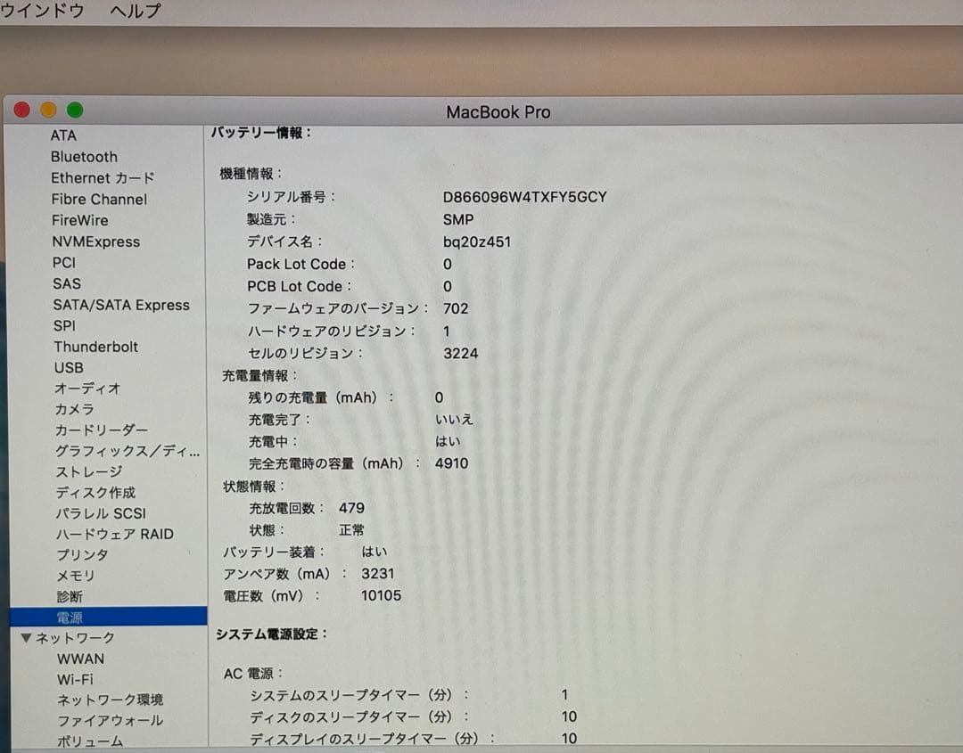 MacBook Pro Early 2015モデル 備品、箱付き