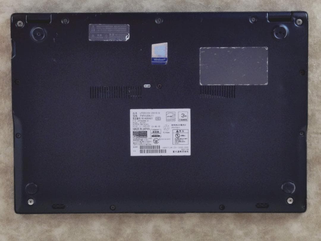 Windowsノート本体 LIFEBOOK U9310/D Core i5/16GB/256GB