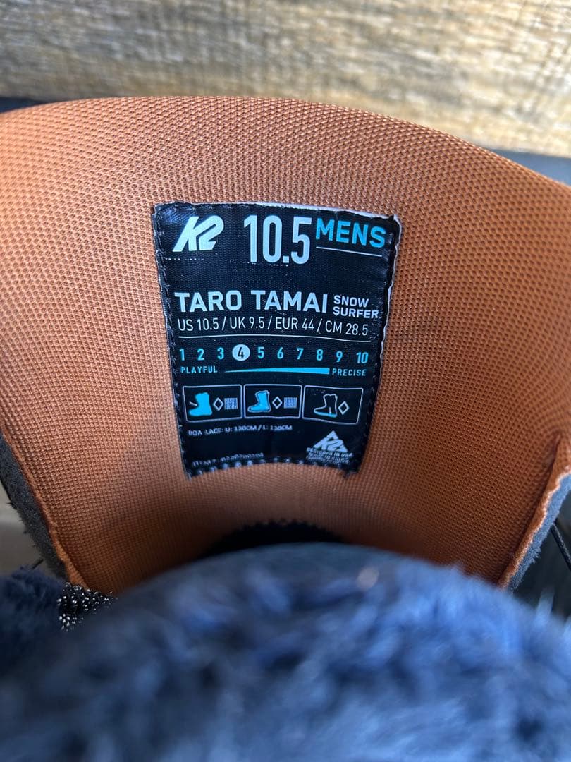 K2 TTスノーボードブーツ ネイビー US10.5 JPN28.5cm