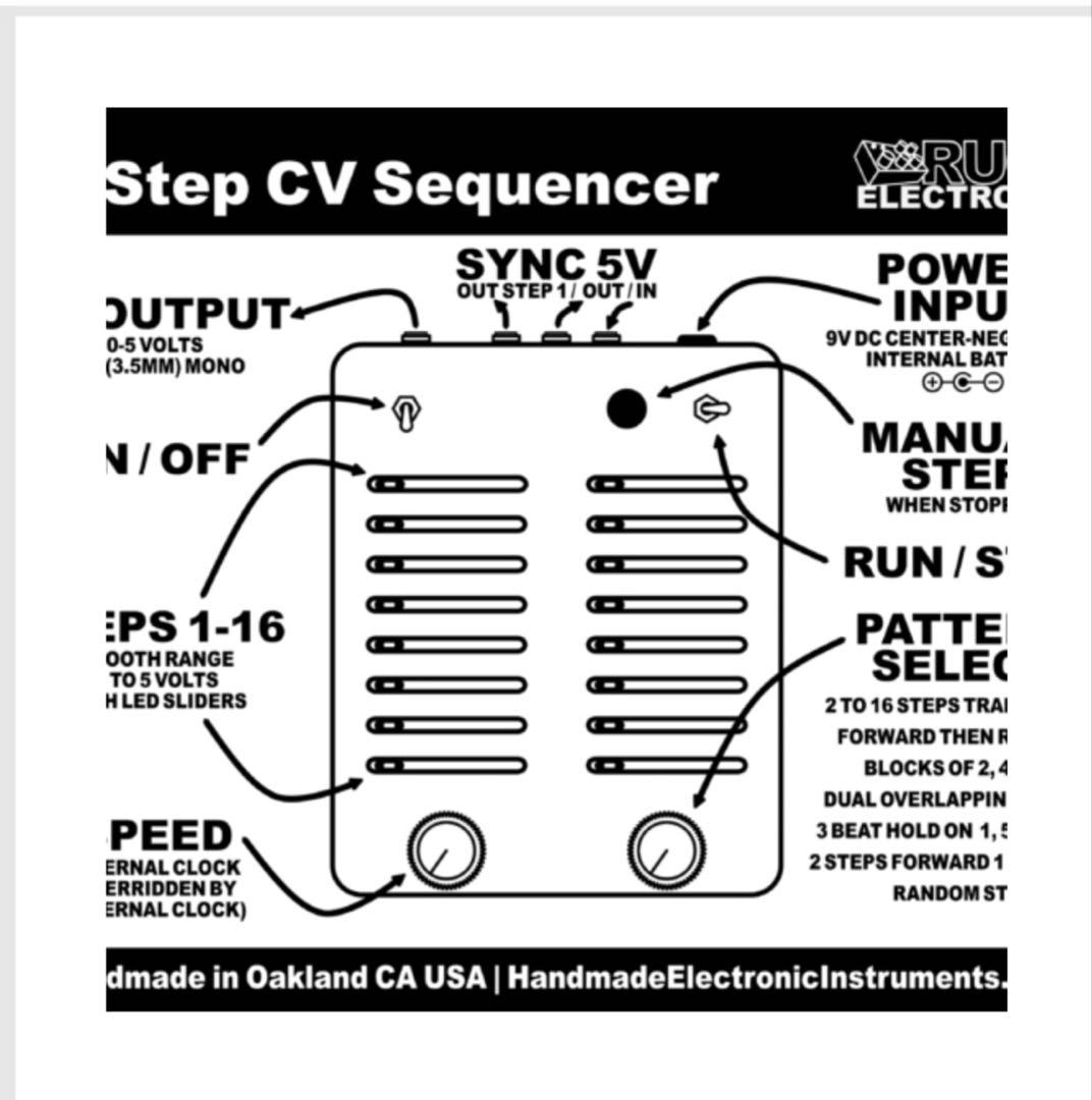 値下げ！16 Step CV シーケンサー