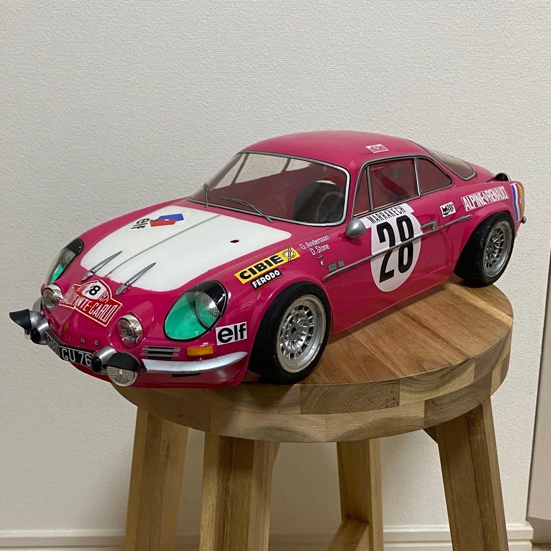 当時物　タミヤ 1/10 アルピーヌA110 塗装済み未走行ボディ