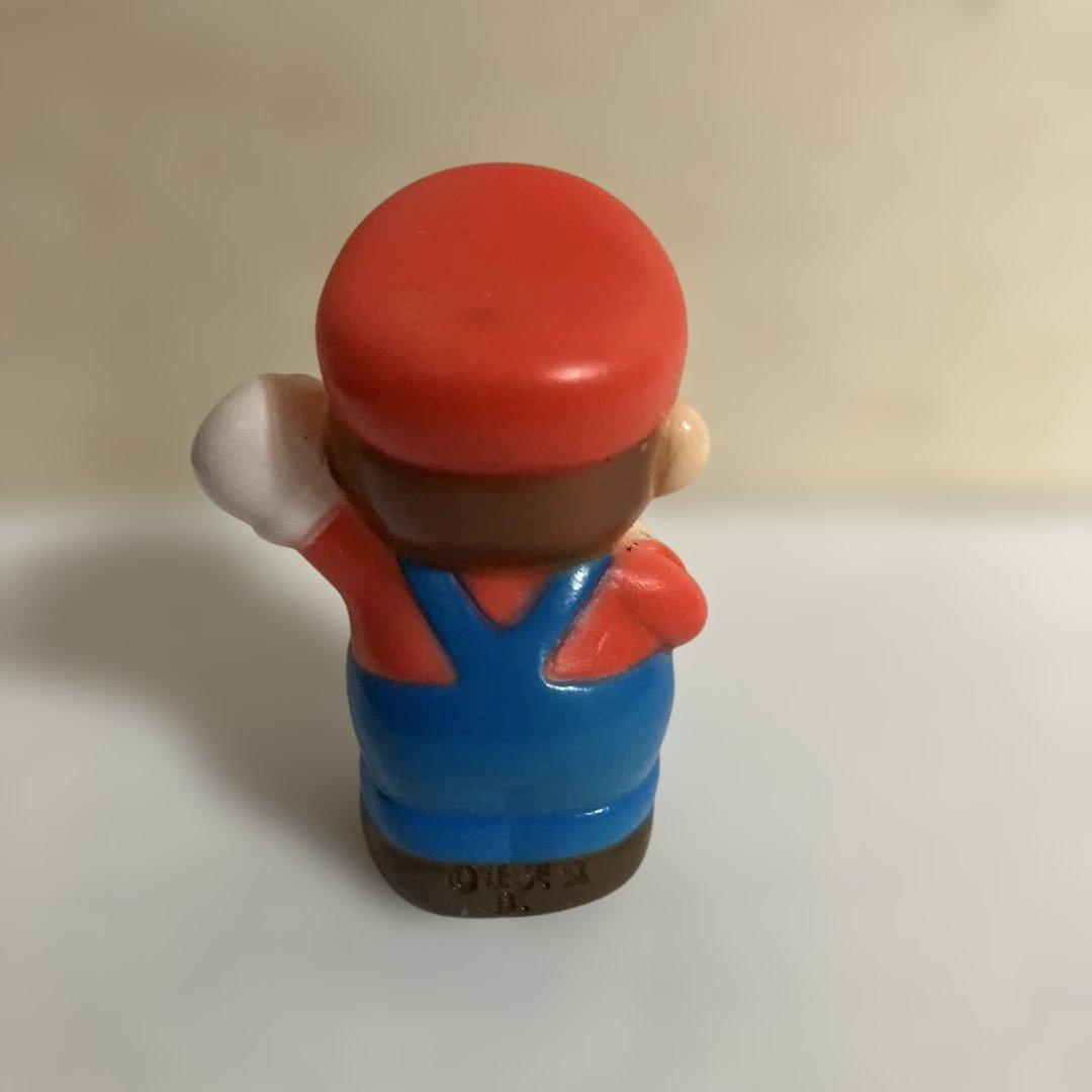 スーパーマリオランド　マリオ　指人形　当時物
